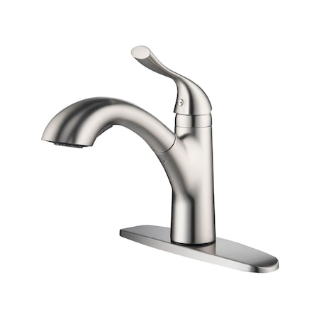 Kibi Single Handle Pull Down Kitchen Faucet F103BN